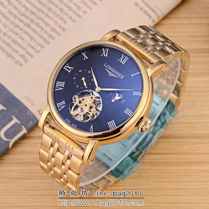 LONGINES浪琴 經典款 頂級全自動機械精品男士腕表 WSS1862